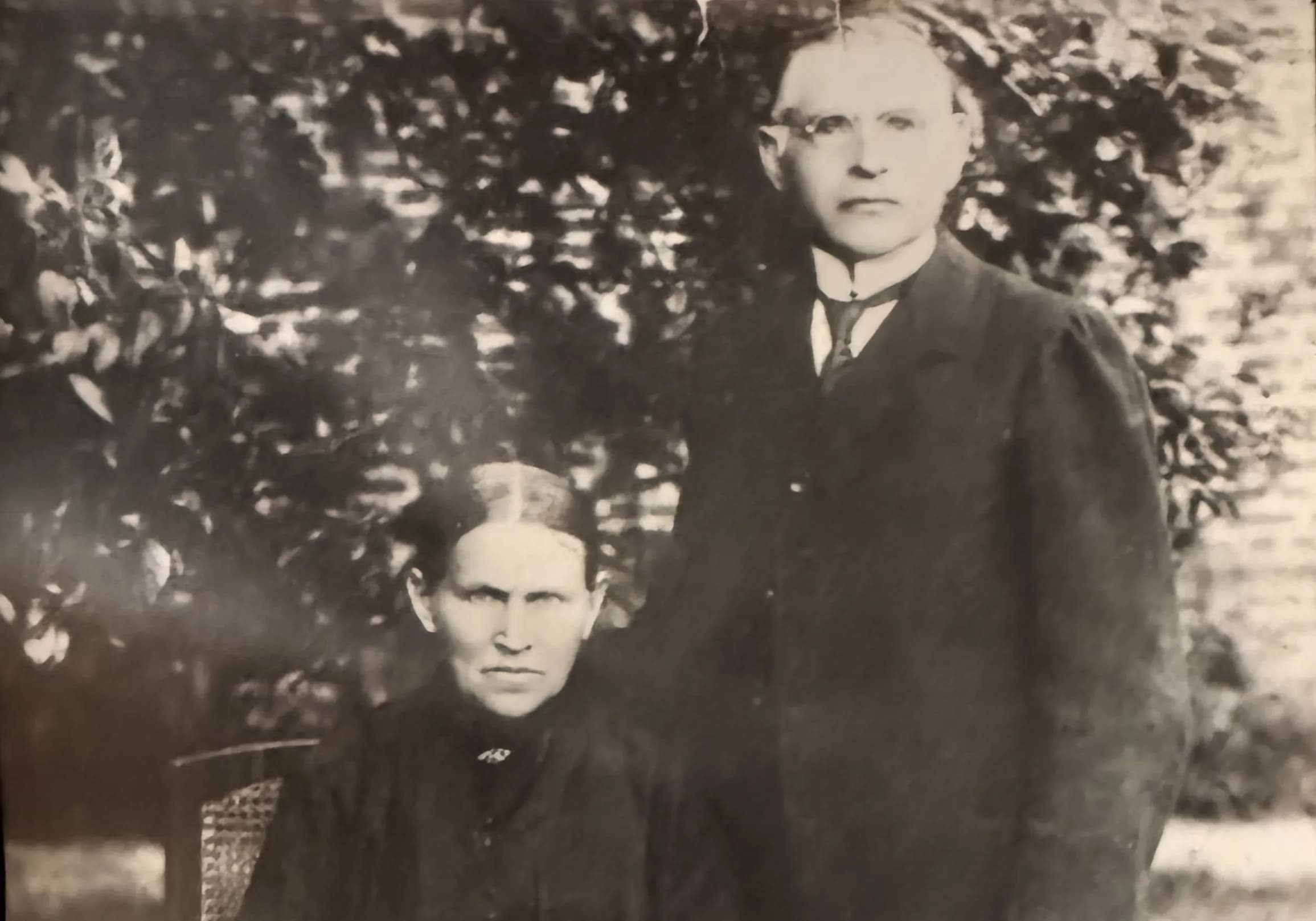 Historisches Bild eines Bormann Paares