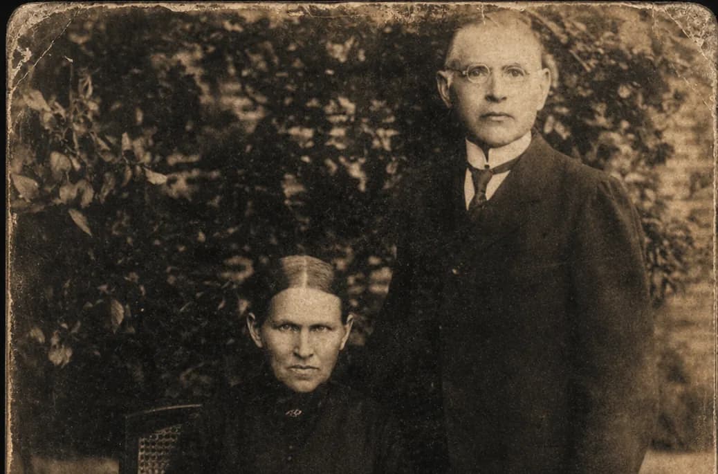 Historisches Bild von Ehler Bormann oder der ersten Werkstatt in Schweringen
